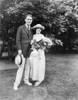 John Emerson And Anita Loos One Minute After Their Wedding In Bayside Long Island In 1919. He Was An Actor And Playwright 20 Years Older Than Loos. History - Item # VAREVCCSUB001CS596