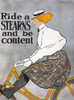 Ride A Stearns And Be Content. Poster Advertising Stearns Bicycles History - Item # VAREVCHCDLCGCEC625