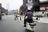 1970S America. A New York City Police Officer On A Scooter. 7Th Avenue At 8Th Street History - Item # VAREVCHCDARNAEC016