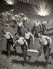 World War 1. British Soldiers Moving Ammunition From German Fire During The Battle Of The Marne. Sept 5-9 History - Item # VAREVCHISL034EC858
