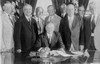 President Herbert Hoover Signing A Farm Relief Bill History - Item # VAREVCHISL002EC169