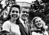 President Nixon Poses With His Two Daughters History - Item # VAREVCCSUA000CS459
