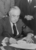 President Roosevelt Signs Declaration Of War On Japan On Dec. 8 History - Item # VAREVCHISL006EC178