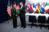 President Obama Talks With Gen. David Petraeus The Top U.S. And Nato Commander In Afghanistan Before A Meeting With Afghan President Hamid Karzai On Nov. 20 2010. History - Item # VAREVCHISL027EC015