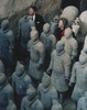 President And Nancy Reagan Standing With The Terra Cotta Figures In Xi'An China The Ancient Capital Of The First Emperor. April 29 1984. Po-Usp-Reagan-ChinaNa-12-0123M History - Item # VAREVCHISL023EC100