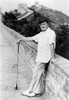 Bob Hope  Posing By Great Wall Of China With Golf Club Show Was On Nbc Bob Hope On The Road To China History - Item # VAREVCPBDBOHPEC262
