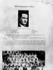 Page From The 1930 Yearbook Of The Southwest Texas State Teachers College. Lyndon Johnson Is Featured As The Secretary Of The President'S Club. Csu ArchivesEverett Collection History - Item # VAREVCCSUA000CS734