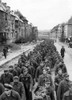German Prisoners Of War Marching Through The Ruined City Of Aachen. Oct. 1944. World War 2. History - Item # VAREVCHISL036EC993