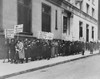 Unemployed Single Women In New York Demonstrate For Public Works Jobs. Some Placards Read "Forgotten Women History - Item # VAREVCHISL006EC291