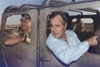 President George Bush Riding In An Armored Jeep With General Schwarzkopf In Saudi Arabia. Nov. 22 1990. History - Item # VAREVCHISL023EC243