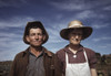 Jim Norris And Wife Homesteaders In Pie Town New Mexico. Oct. 1940. History - Item # VAREVCHISL032EC296