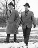 From Left National Democratic Chairman Steve Mitchell And Adlai Stevenson On The Grounds Of Stevenson'S Home Near Libertyville History - Item # VAREVCPBDADSTEC003