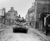 U.S. Tank Advancing Through The Ruins Of Saint Lo History - Item # VAREVCHISL037EC100