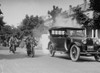 Police On Motorcycles Trailing A Car With Heavy Smoke Exhaust History - Item # VAREVCHISL043EC104