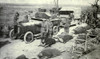 World War 1. Somme Offensive. British Soldiers Wounded In The Battle Of The Somme Await Evacuation Beside An Armored Car And Ambulance At A Medical Station Near Guillemont History - Item # VAREVCHISL043EC921