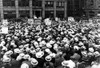 Thousands Of Union Members Attending A One Hour Protest Strike And Meeting In Union Square Prior To Violence Erupting. New York City History - Item # VAREVCHBDNEYOCS069