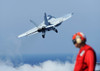 Us Navy F-18 Hornet Aircraft Launches From The Aircraft Carrier Uss Abraham Lincoln In The Gulf Of Oman. Oct. 20 2010. History - Item # VAREVCHISL028EC059