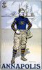 Football. Portrait Of A Us Naval Academy Player History - Item # VAREVCHCDLCGAEC753