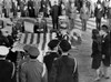 Jacqueline Kennedy Stands Forward As The Flag From Her Husband'S Coffin Is Raised For Folding. She Accepted The Flag At The End Of President John Kennedy'S Burial Ceremony In Arlington National Cemetery. Nov. 25 History - Item # VAREVCCSUA001CS165