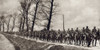 World War 1. Squadron Of Belgian Cavalry Riding To Join The Final Allied Offensive To Push The Retreating Germans From The Belgium Seacoast. Sept. 1918 History - Item # VAREVCHISL044EC021