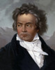 Ludwig Van Beethoven. 1819 Portrait By Ferdinand Schimon. History - Item # VAREVCHISL007EC060