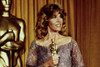 1978 Jane Fonda Holds Her Best Actress Oscar For Coming Home History - Item # VAREVCSSDOSPIEC007