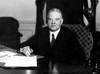 President Herbert Hoover Signs Unemployment Relief Bills Passed By Congress History - Item # VAREVCPBDHEHOCS008 President Herbert Hoover Signs Unemployment Relief Bills Passed By Congress History - Item # VAREVCPBDHEHOCS008
