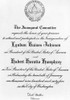 Invitation To The Inauguration Of Lyndon Baines Johnson As President And Hubert Horatio Humphrey As Vice President. Jan. 20 History - Item # VAREVCCSUA000CS744