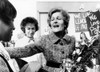 First Lady Pat Nixon Visiting Detroit. She Was Campaigning With Republican Us Senate Candidate Lenore Romney. Romney History - Item # VAREVCCSUA000CS654