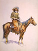 Arizona Cow-Boy On Horseback. Pastel Drawing By Frederic Remington History - Item # VAREVCHISL020EC150 Arizona Cow-Boy On Horseback. Pastel Drawing By Frederic Remington History - Item # VAREVCHISL020EC150