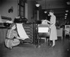 Old And New Computers At The Census Bureau In 1940. At Left Is Herman Hollerith'S Large 'Unit Tabulator History - Item # VAREVCHISL020EC178