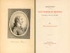 Gouverneur Morris The Story Of His Life And Work Was First Published By Theodore Roosevelt In The 1888. Frontispiece And Title Page Form A 1903 Edition. History - Item # VAREVCHISL032EC015