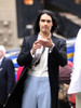 Russell Brand During Filming Of The Movie 'Arthur' In New York On Tuesday. Out And About For Celebrity Candids - Tuesday, , New York, Ny August 3, 2010. Photo By William D. BirdEverett Collection Celebrity - Item # VAREVC1003AGHBJ007