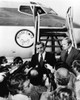 Democratic Vice Presidential Walter Mondale'S Campaign Plane Was Christened 'Minnesota Fritz'. Chicago_S Midway Airport History - Item # VAREVCCSUA000CS425