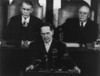 Gen. Douglas Macarthur Delivering His Farewell Address To A Joint Session Of Congress. Behind Him Are Vice-President Alben Barkley And House Speaker Sam Rayburn. April 19 History - Item # VAREVCHISL038EC109