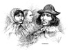 Cherokee Tribe. Engraved Portraits Of Cherokee Women And A Man History - Item # VAREVCHCDLCGCEC185