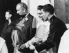 Alice Roosevelt Longworth With Capt. Charles Robb And Lynda Johnson At Their White House Wedding. Dec. 12 History - Item # VAREVCCSUB001CS591