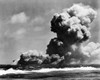 The Uss Wasp Burning After She Was Struck By Three Torpedoes From A Japanese Submarine. South West Pacific History - Item # VAREVCHISL036EC515