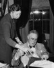 Fdr Presidency. First Lady Eleanor Roosevelt And Us President Franklin Delano Roosevelt History - Item # VAREVCPBDFRROEC070