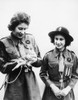 World War Ii - From Left Princess Elizabeth Of England And Future Countess Of Snowdon History - Item # VAREVCPBDQUELEC064