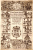 Title Page Of 1610 Book About The Natives Of New Spain With Portraits Of Inca Leaders History - Item # VAREVCHISL001EC056