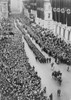 German Crowds Saluting During A Berlin Military Parade Celebrating The Anschluss History - Item # VAREVCHISL013EC033