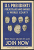 Poster Promoting The World Court By The National Council For Prevention Of War History - Item # VAREVCHISL040EC750