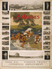 U.S. Marines Recruitment Poster Showing Marines Coming Ashore With Ships In Background History - Item # VAREVCHCDLCGBEC523