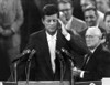 Sen. John Kennedy After His Narrow Defeat For The 1956 Democratic Vice Presidential Nomination. He Spoke To The Convention History - Item # VAREVCCSUA001CS103