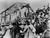 Chinese Refugees Crossing A Bridge To Escape Japanese Invaders. Second Sino-Japanese War World War 2. Ca. 1937-45. History - Item # VAREVCHISL037EC049