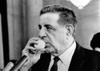 Joseph Valachi Sucking A Lemon Juice Container During Senate Investigations Subcommittee. The Juice Eased His Hoarseness From Continuous Testimony. Oct. 2 History - Item # VAREVCCSUA001CS040