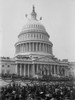 View Of The Capitol And Crowds At President Woodrow Wilsons Second Inauguration History - Item # VAREVCHISL043EC619