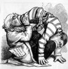 Thomas Nast Political Cartoon Depicting Democratic Presidential Candidate Horace Greeley And Tammany Hall Political Boss William Tweed Devouring Each Other History - Item # VAREVCH4DPOCAEC002