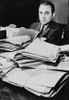 Segregationist Gov. George Wallace Of Alabama Is Shown In His Office During The First Of His Four Terms As Alabama'S Populist Segregationist Governor. 1964. History - Item # VAREVCHISL033EC639